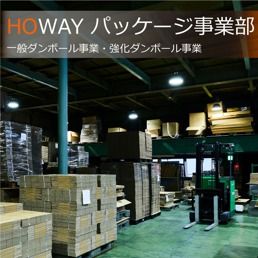 パッケージ事業部イメージ